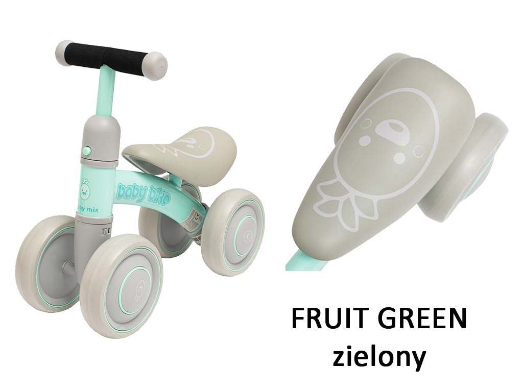 baby mix boby bike fruit green zielony 